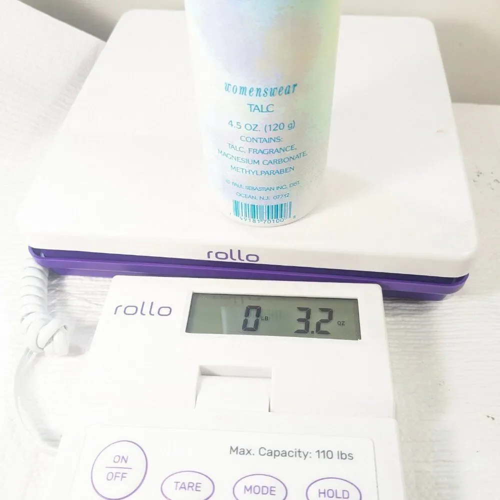 Vintage Alexander Julian WOMENSWEAR Talc Body Powder 4.5oz‎ Paul Sebastian READ